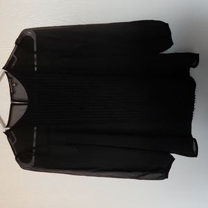 Broadway & Broome XS Sheer black Blouse